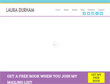 Tablet Screenshot of lauradurham.com